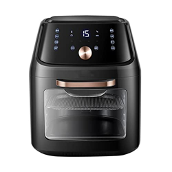 BGPH Freidora de aire, 180 0W 16.35QT Gran capacidad DIRIGIÓ Pantalla táctil digital El horno caliente eléctrico en la olla de cocción con canasta ant en oferta