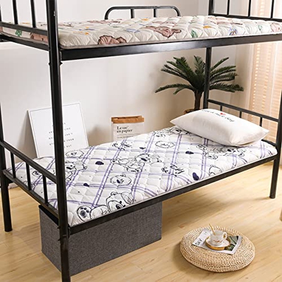 KKCD Colchoneta De Tatami Suave para Dormir, Colchón Enrollable para Suelo, Colchón Plegable para Niños, Cama De Suelo Portátil para Acampar, Dormitor