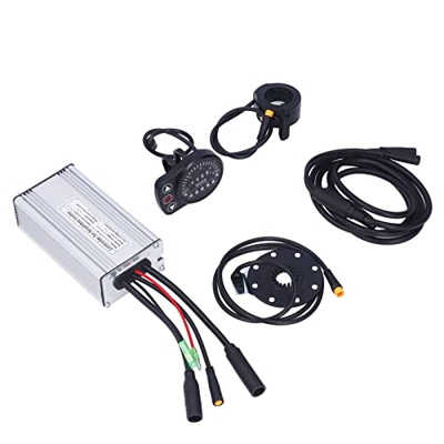 Kit de Conversión de Bicicleta Eléctrica, Controlador de Velocidad de Bicicleta Eléctrica, Carcasa de Metal, Resistente Al Agua, Buena Disipación de C