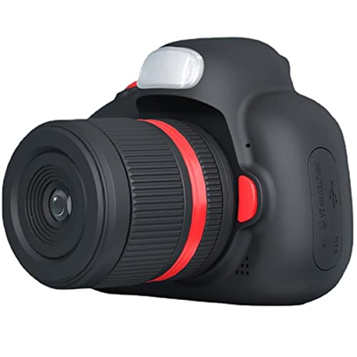 PUFAN Cámara instantánea portátil, Pantalla IPS de 2,4 Pulgadas Cámara de impresión Digital con Efecto de Flash, 6 Modos de Filtro incorporados, para 