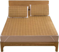 Alfombras para dormir de verano Mostín de sueño de verano, alfombrilla de bambú/ almohadilla for dormir/ colchón for dormir, ropa de cama de verano, a en oferta
