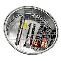 Bagalqio 3 Pcs Parrilla Desechables | Desechables Barbacoa Carbón Barbacoa Portátil Listo para Usar | Skewer Grill Hibachi Grill para Acampar, cocinar en oferta