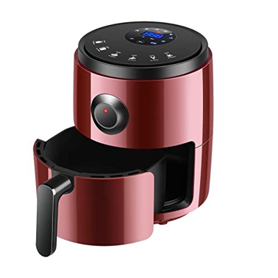 BGPH Freidora de Aire, 120 0W 3QT Onven Caliente de la Olla de cocción con 6 preajustes, Control de Temperatura, DIRIGIÓ Pantalla táctil Digital, Apag