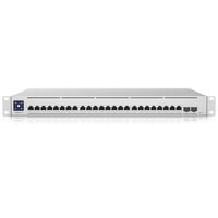 UniFi Enterprise XG 24 Gestionado L3 10G Ethernet (100/1000/10000) Acero inoxidable, Interruptor/Conmutador