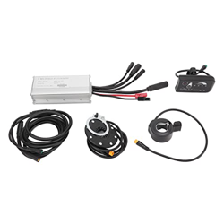 BuyWeek Controlador de motor sin escobillas para bicicleta eléctrica, DC 36V/48V Controlador de bicicleta eléctrica 22A Pantalla LED S810 Kit de conve características