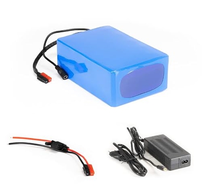 Batería de iones de litio de 36 V 15 Ah 540 Wh, incluye 20 A BMS y cargador para bicicleta eléctrica y scooter Pedelec