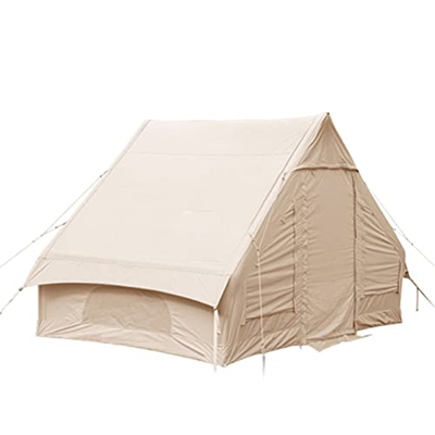 Junorstar Carpa Inflable Glamping, Carpa para 4-5 Personas, Carpas de algodón TC para Exteriores, 4 Season Air Tentz, Carpa Familiar instantánea Carpa