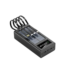 Qniceone Banco De EnergíA Solar Negro De 100000 Mah, Cargador PortáTil BateríA Externa De Carga RáPida para TeléFonos MóViles Tabletas Y Exteriores Bl características