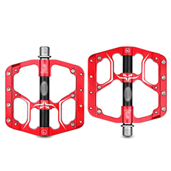 Rwlre Pedales De Bicicleta, Pedales De Bicicleta Planos MTB 3 Rodamientos Sellados Pedales De Bicicleta Pedal De Bicicleta De Montaña Plataforma Ancha precio