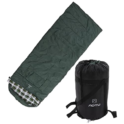 Longzhuo Saco de Dormir, sobre Saco de Dormir Portátil Engrosado Doble Personas Sacos de Dormir para Acampar al Aire Libre Senderismo