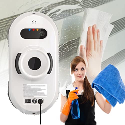 JINTAOMA Limpiador de Ventanas Robot, aspiradora de Limpieza de Ventanas robótica automática Robot de Vidrio Inteligente, para Herramientas de Limpiez