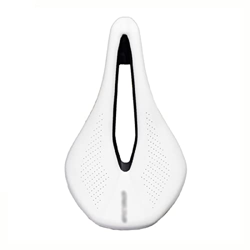 Rwlre Sillín de bicicleta de carreras, asiento de bicicleta Mtb Sillines de bicicleta de carretera Pu Ultraligero Transpirable Cojín de asiento cómodo características