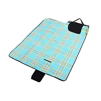 FMOPQ Estera de Picnic Plegable Impermeable al Aire Libre Familia niños Camping Playa multijugador a Prueba de Humedad Senderismo Playa