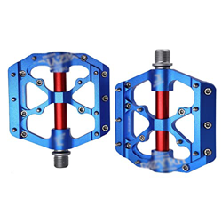 Rwlre Pedales De Bicicleta, Pedales De Bicicleta Ultraligeros Antideslizantes CNC BMX MTB Pedal De Bicicleta De Carretera Ciclismo 3 Pedales De Bicicl precio