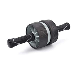 FMOPQ Rueda de Rodillos, Rueda de Ejercicio y Fitness con manijas de fácil Agarre para Entrenamiento básico en oferta