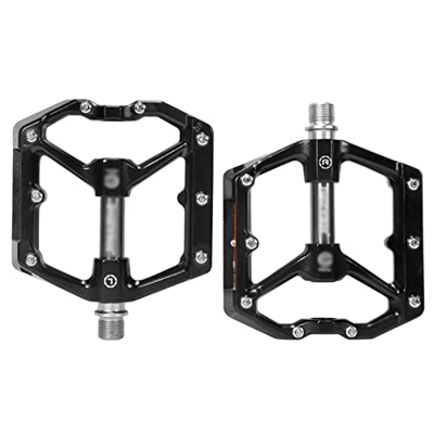 Rwlre Pedales De Bicicleta, Pedales De Bicicleta Reflectantes Rodamientos Sellados De Aluminio Ultraligeros Pedales De Carretera BMX MTB Pedales De Bi