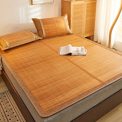 Colchoneta de Cama,Colchón Fresco Colchoneta de Dormir de Verano de Bambú Natural Plegable Almohadilla de Enfriamiento,Ropa de Cama Cool y Transpirabl características