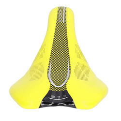 minifinker Sillín de Bicicleta de Montaña, Asiento de Bicicleta de Montaña, Diseño Ergonómico, Transpirable, Universal, Cuero de Microfibra para Bicic características