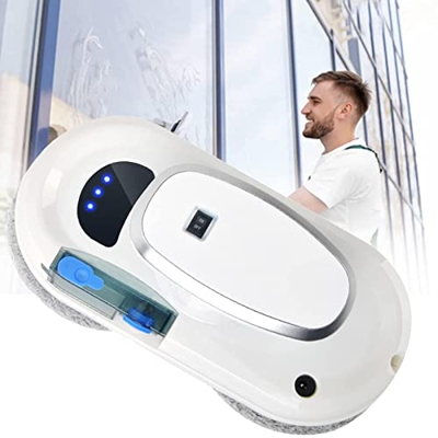 JINTAOMA Robot Limpiador de Ventanas, Aspirador robótico automático de Limpieza de Ventanas Robot de Vidrio Inteligente, para Herramientas de Limpieza