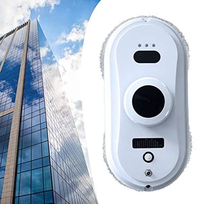 Robot de Limpieza de Ventanas, Aspirador automático de Robot Limpiador de Vidrio Inteligente, Herramienta de Limpieza de Robot para Rascacielos de Ven
