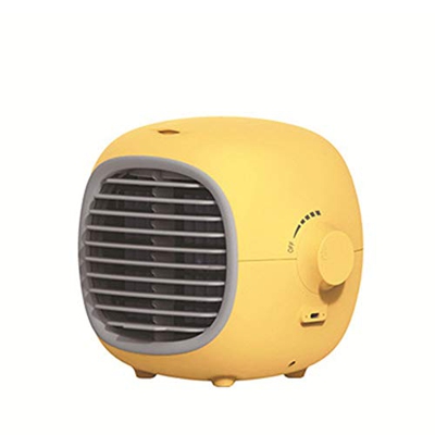 NXYJD Mini ventilador silencioso plegable USB para aire acondicionado del asiento trasero del coche 5 V alta probabilidad silencioso enfriador de tres