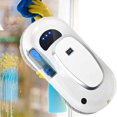 JINTAOMA Robótico eléctrico para Limpieza de Ventanas, 3 métodos de Limpieza Robot Limpiador de Ventanas, Robot de Limpieza de vidrios para Ventanas d