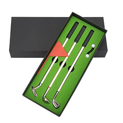 minifinker Bolígrafo de Regalo Dorado, Exquisito Plumín Suave de Secado Rápido, Práctico Bolígrafo Dorado para Regalo para Fanáticos del