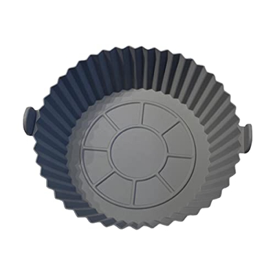 HAOTING Revestimiento de freidora de Aire Reutilizable Reemplazo de Revestimiento de Silicona Redondo de fácil Limpieza para freidora de Aire de 3L a 