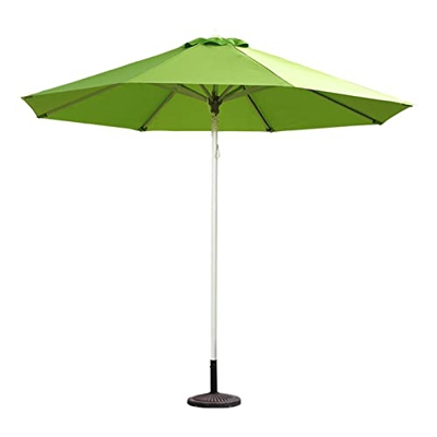 Junorstar Sombrilla de Patio Poste Central Sombrilla de Sol Terraza Telescópica 48 Postes Sombrilla Exterior Adecuada para jardín, terraza, Patio Tras