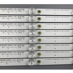 TXTC 1 Lot=8 Pieces for TCL 49P3 D49A620U B49A81S-UD led Backlight for L49P1-UD L49P2-UD 4C-LB4904-HR07J 49HR330M04A2 V3 49P3F 49A950C (Color : CN) características