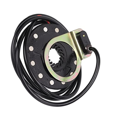 minifinker Sensor de Velocidad del Asistente de Bicicleta, Sensor de Asistencia de Pedal de Bicicleta Eléctrica ABS Preserve Batería Discriminación In