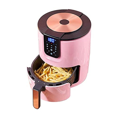 AVLUZ Freidora de Aire, 3. 5L/3QT Freidora de Aire táctil Oilless, máquina de Papas Fritas, 1400 W Smart Airfryer, Horno rápido de Frito, Pizza de Pan