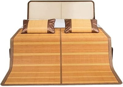 Alfombras para dormir de verano Alfombra de hierba asiática Mat de bambú de bambú for dormir enfriando estera de bambú alentable almohadilla for dormi