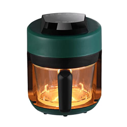 AVLUZ Freidora de aire - 2.5 L/2.2QT Pantalla táctil digital Tazón de vidrio compacto Freidora de aire, cocción eléctrica for el horno caliente con 6  en oferta