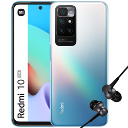 Redmi 10 2022 – Smartphone de 4+128GB, Pantalla Dot Drop de 6,5” FHD+, MediaTek Helio G98, Cámara principal de 50 MP IA, Batería de 5000 mAh, carga rá en oferta