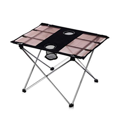 FMOPQ Aluminio al Aire Libre Plegable  s Simple Camping  al Aire Libre Picnic  Car Travel Light en oferta