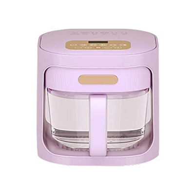 AVLUZ Freidora de Aire - 4. 5L/4QT Pantalla táctil Totalmente automática El Horno Caliente de la Olla de cría, el Aire de Vidrio Compacto, la freidora
