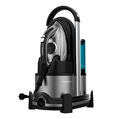 Cecotec Centro de Planchado Fast&Furious 9040 Absolute. 2600 W, 8 Bares de presión, Suela cerámica, Sistema de seguridad, 240 g/min de Vapor continuo 