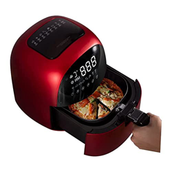 AVLUZ Freidora de Aire, 3. 5L/3QT Máquina de Papas Fritas de Oilless Oilless, 1400W Airfryer Inteligente Multifuncional, Horno rápido de Frito, Apagad en oferta