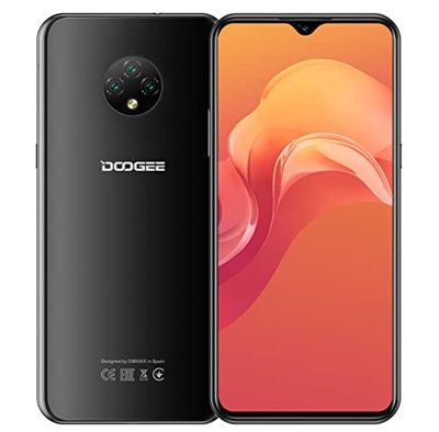 4G Teléfono Libre DOOGEE X95, 3GB+16GB(Extensión 256GB), 6.52’’ Waterdrop Pantalla, Batería 4350mAh 10W Carga Rápida, Tres Cámara 13MP, Android 10 Móv