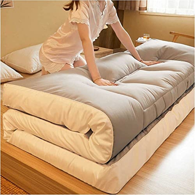 NIUBB Futn Porttil Japons - futn Plegable, Colchn de Suelo japons para Suelos Engrosado Doble Tatami tatame Pad colchn Individual Doble