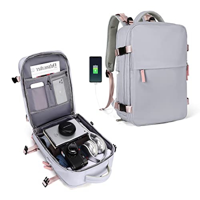 mochila de viaje para mujer, hombre mochila de transporte, mochila de senderismo, mochila impermeable para deporte al aire libre, mochila informal par