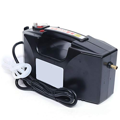 Limpiador de vapor de mano 200-500 ml/min portátil de alta presión, con accesorios, 350 kPa, 2600 W, color negro