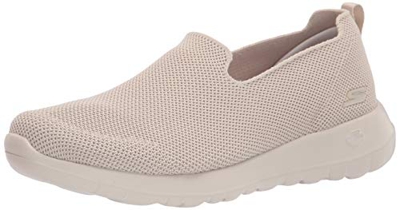 Skechers GO WALK JOY SENSATIONAL DAY, Zapatillas para Girl's, Taupe Textile/Trim, 39 EU