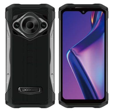 Imagen Térmica Smartphone Resistente DOOGEE S98 Pro, Helio G96 8GB+256GB, Cámara Triple 48MP (IR Visión Nocturna 20MP), IP68 Teléfono Móvil Antigolpes