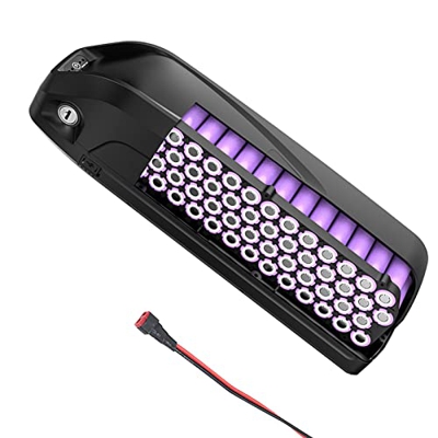 TGHY 36V 48V Batería Bicicleta Eléctrica, Paquete De Batería De Iones De Litio 18650 E-Bike Batería de Litio Reemplazada Batería Kit de Conversión E-B