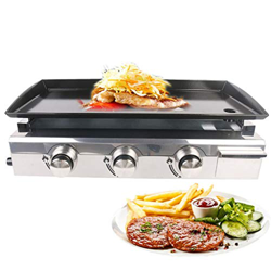 KAPOHU BBQ 3/4 Burners Parrillas de Gas Steak Beef Fridy Plancha Plancha Cocinar Placa de Cocina Al Aire Libre Teppanyaki Herramientas (Size : 3 Burne características