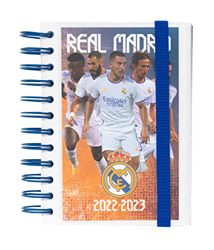 Agenda 2022 2023 Real Madrid - Agenda escolar 2022 2023 dia por página ?Vuelta al cole material escolar - Agenda Real Madrid 202 2023- Producto con li características
