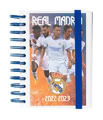 Agenda 2022 2023 Real Madrid - Agenda escolar 2022 2023 dia por página ?Vuelta al cole material escolar - Agenda Real Madrid 202 2023- Producto con li