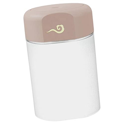 SM SunniMix Humidificador de niebla fría portátil, menos de 36dB, 300ml de capacidad, rociador de niebla de luz nocturna LED, difusor de aceite esenci